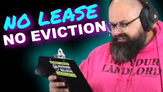 Can you Evict a Tenant without a Lease  Ask James Wise 140 [upl. by Eralc]