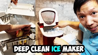 How to Disassemble Frigidaire Countertop Ice Maker to clean hard water [upl. by Vanny]