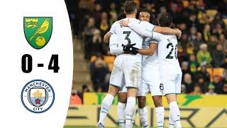 Norwich City vs Manchester City 04 Highlights  Premier League  20212022 [upl. by Lodhia]