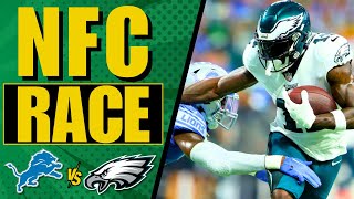 Can the Philadelphia Eagles CATCH the Detroit Lions in the NFC [upl. by Nylaf]