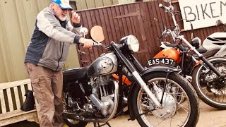 1958 NORTON ES2 500cc KickStart BIKEMART Bike FOR SALE at Ardingly Classic amp Modern Motorcycle Show [upl. by Etnoel734]