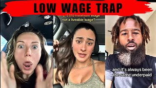 The American Dream Crushed by Low Wages  TikTok Rant on Low Wage  Tiktok rant minimum wage [upl. by Tepper]