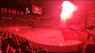 FULL SHOW Kölner Haie KEC 1 Heimspiel 2425 komplette neue Einlaufshow amp Schweigeminute 4k [upl. by Sadella]