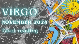 Virgo  Tarot Reading – November 2024 [upl. by Stevens]