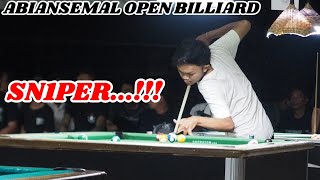 SNIPER BILLIARD MANG ANDI VS GUNG ADE OPEN BILLIARD TOURNAMENT [upl. by Deegan]