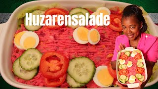 Surinaamse huzaren salade  In de keuken van Sirmean [upl. by Aneba581]