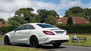 2014 MercedesBenz CLS 63 AMG 4MATIC SModell C218  Fahrbericht der Probefahrt  Test  Review [upl. by Calbert]