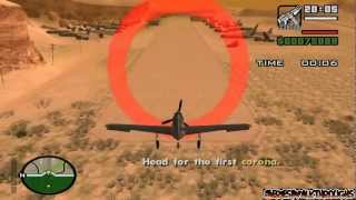 GTA San Andreas  Mission 73 Learning To Fly All Gold Medals HD [upl. by Anelleh907]