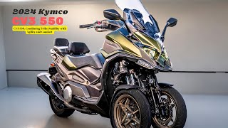 CV3 550 Combining Trike Stability with Agility and Comfort  2024 Kymco CV3 550 [upl. by Abekam]