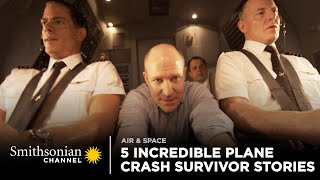 5 Incredible Plane Crash Survivor Stories 🛩 Air Disasters  Smithsonian Channel [upl. by Zerep]