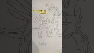 Dialga beautiful drawing shorts drawing pranavmalhotraarts [upl. by Waki]