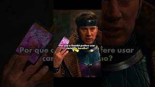 Por que o GAMBIT prefere usar CARTAS de BARALHO shorts [upl. by Anwahsed]