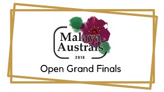 Grand Finals of Malaya Australasian Debating Championship 2018 Open Category [upl. by Yusem36]