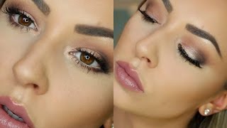 BEGINNERS Hooded Eye Makeup Tutorial  Step by Step [upl. by Obie]