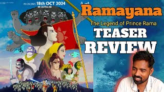 Ramayana The Legend of Prince Rama Teaser  Review by MJTHEROXX [upl. by Miki]