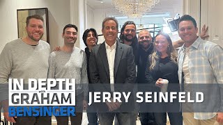 In Depth crew reflects on hilarious Jerry Seinfeld interview [upl. by Nnaitsirk]