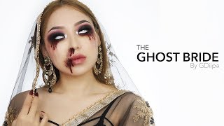 Ghost Bride  Halloween Makeup  GDiipa [upl. by Nedap]