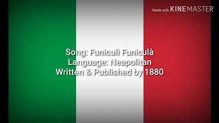 Funiculi Funicula  Beautiful Neapolitan Song Original Neapolitan Lyrics amp English Translation [upl. by Anert323]