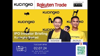 Webinar Rakuten Trade Ideas 🎯  Kucingko Berhad [upl. by Aeslehs80]