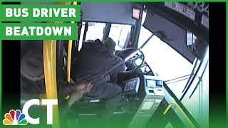 CT Transit Bus Driver Attacked Later Fired From Job  NBC Connecticut [upl. by Gnni566]