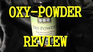 OxyPowder Review All Natural Colon Cleanser Coupon HEALTHYLIFE [upl. by Sokem608]