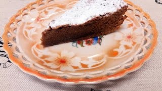 Torta Tenerina al cioccolato al latte  Ricetta facile e veloce [upl. by Ahtoelc]