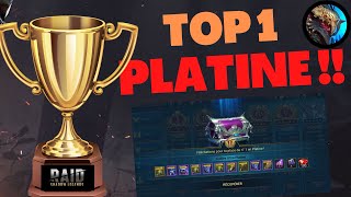 Premier TOP1 Platine  Drive compte de Hiitt  Raid Shadow Legends FR [upl. by Ellitnahc]