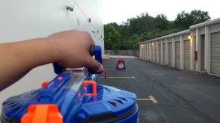 Nerf NStrike Elite Jolt  Range Test Stock [upl. by Middle227]