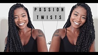 I FINALLY DID PASSION TWISTS Keke J Method ft BeautyKrewcom  Keke J [upl. by Kora]