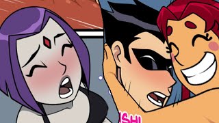 RAVEN amp STARFIRE Teen Titans Comic Dub [upl. by Berfield874]