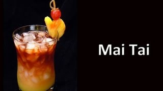 Mai Tai Cocktail Drink Recipe HD [upl. by Hackathorn]