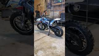 mototec 50cc demon pit bike first start [upl. by Standing]