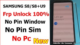 Samsung S8 Frp Bypass Without Pc  S8 Frp Unlock  S8 plus frp Bypass  Waqas Mobile [upl. by Celin]