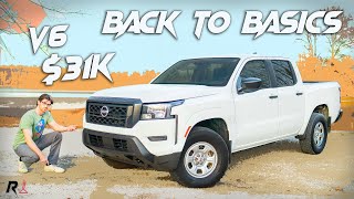 2024 Nissan Frontier S Base  Simple Tacoma Alternative [upl. by Hirz]