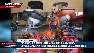 Probinsya ng Pangasinan at La Union nakahanda sa posibleng epekto ng Storm Surge dahil sa bagyo [upl. by Sang]