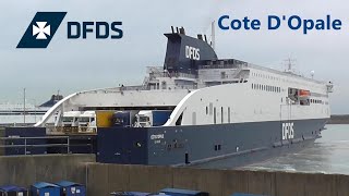 DFDS  Cote DOpale  Dover to Calais [upl. by Alekehs]