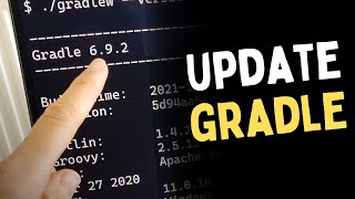 Update Gradle to Latest Version Shorts [upl. by Lidda]