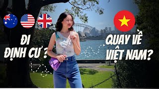 CÓ NÊN ĐI ĐỊNH CƯ NƯỚC NGOÀI  DỰ ĐỊNH QUAY VỀ VIỆT NAM  Jolin Sydney [upl. by Eterg]