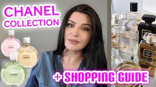 MY ENTIRE CHANEL PERFUME COLLECTION  SHOPPING GUIDE [upl. by Dhu]