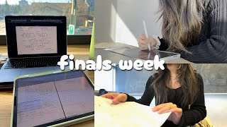 finals study vlog  week 1 [upl. by Ramedlaw]