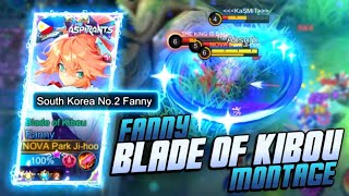 AGGRESSIVE FANNY MONTAGE FT BLADE OF KIBOU  MLBB [upl. by Sara-Ann]