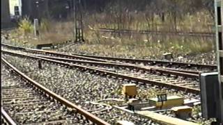 Rundgang am ehemaligen Bahnhof Stuttgart West Westbahnhof im April 1999 [upl. by Rhona745]