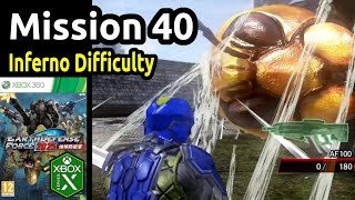 Earth Defense Force 2025  Mission 40  Inferno Difficulty  Solo Ranger  Xbox 360Xbox Series X [upl. by Airotkiv]