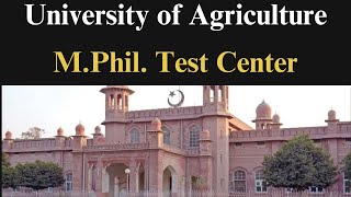 University of Agriculture Faisalabad Map  UAF Main Campus  MPhil Test Center [upl. by Issie]