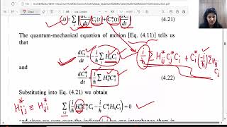 L23 Hermiticity of Hamiltonian Matrix [upl. by Ayiak]