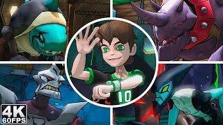 Ben 10 Omniverse  All Bosses amp Ending 4K 60FPS ULTRA HD 2 Player [upl. by Best]