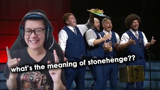 The Newfangled Four talk about Stonehenge REACTION [upl. by Hilly325]