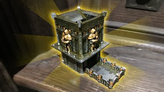 Space Marine Dice Tower 3D Printed Warhammer 40k [upl. by Repmek]