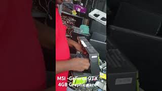 Msi 1650 graphic card viralvideo technologyisadeadbird [upl. by Romano]