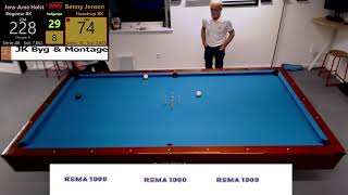 Bogense Billard Klub Bord 2 [upl. by Oreves]